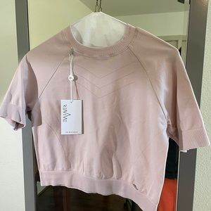 Revive fitted cropped shirt